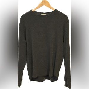 Lucky Brand, Men’s Gray XL Lived-In Thermal Sweater